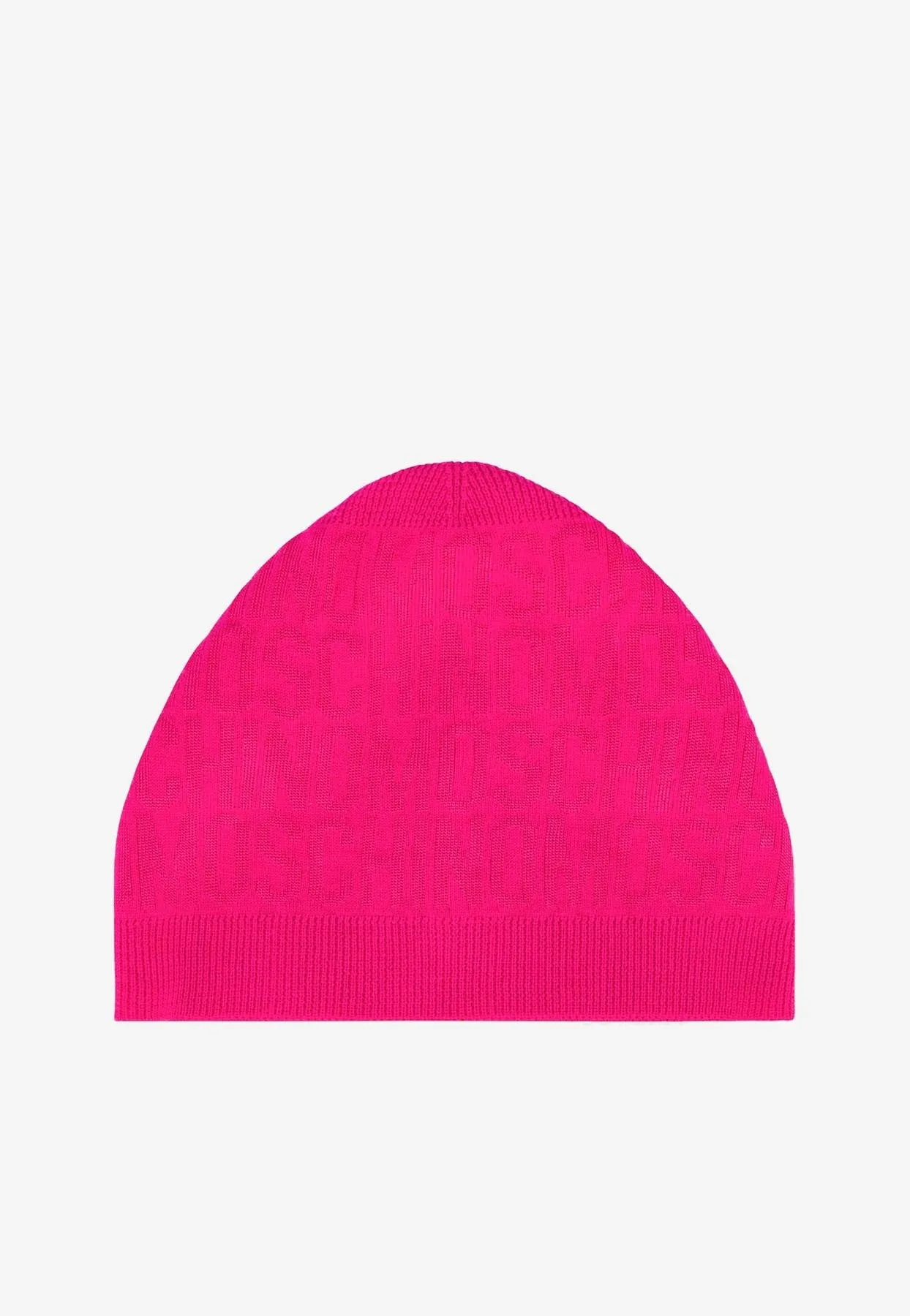 All-Over Jacquard Logo Beanie