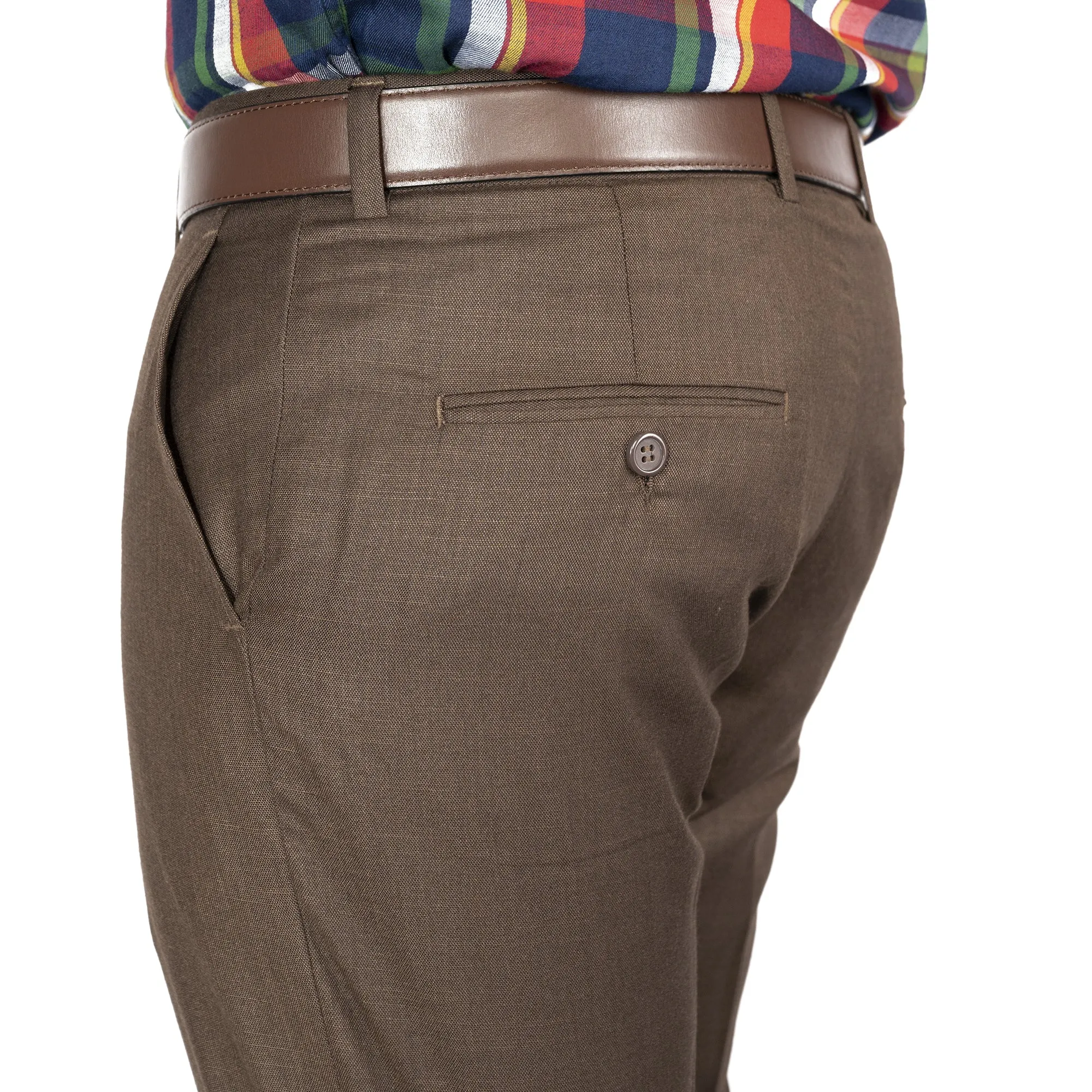 Brown Formal Trouser