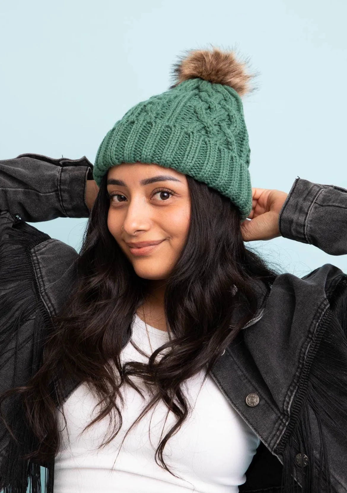 Cable Knit Beanie