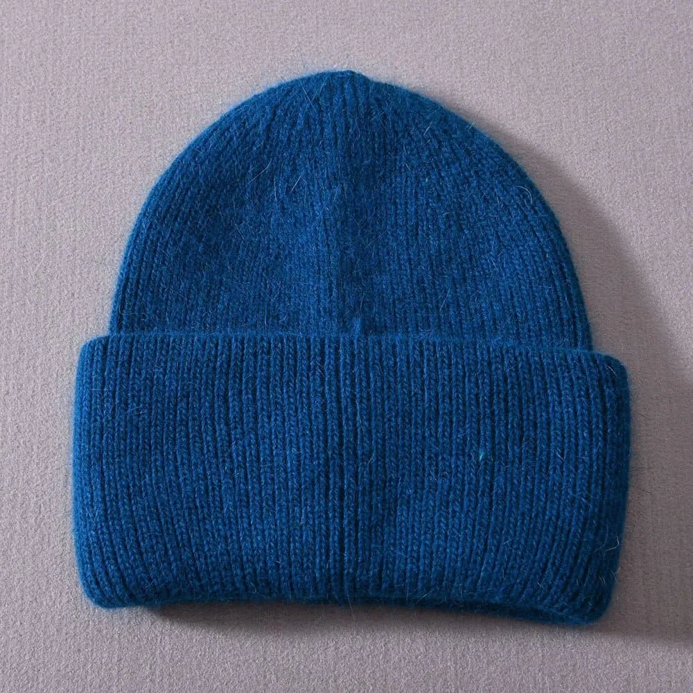 Cashmere Wool Beanies for Women and Men - Cozy Winter Hats