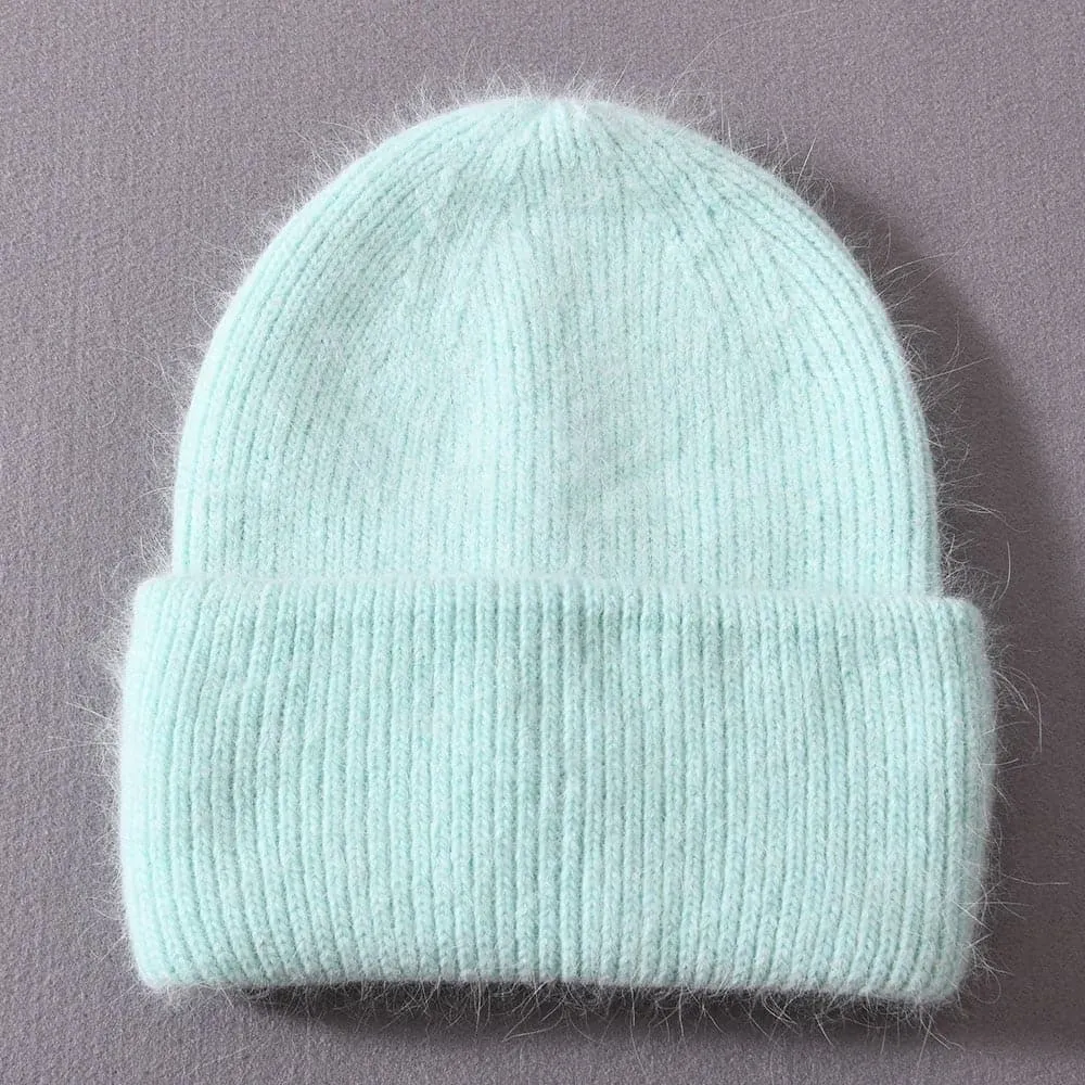 Cashmere Wool Beanies for Women and Men - Cozy Winter Hats