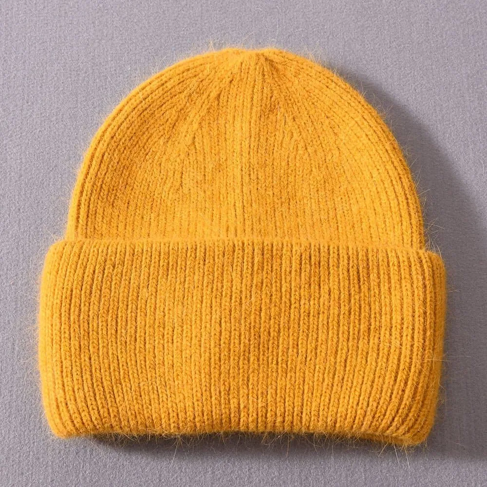 Cashmere Wool Beanies for Women and Men - Cozy Winter Hats