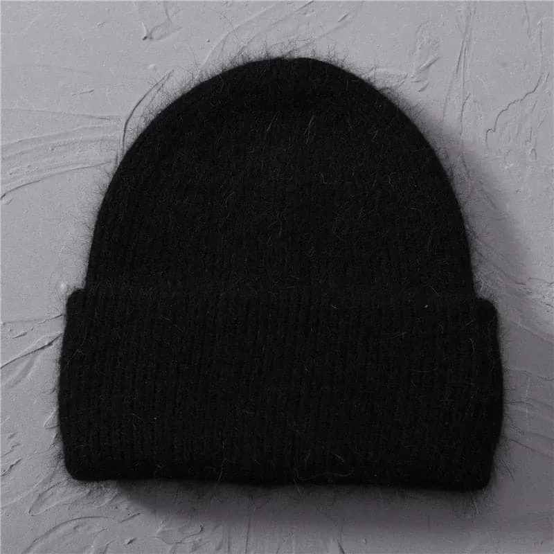 Cashmere Wool Beanies for Women and Men - Cozy Winter Hats