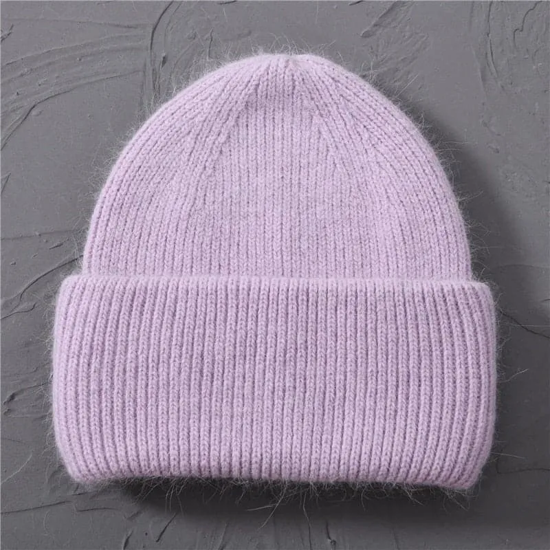 Cashmere Wool Beanies for Women and Men - Cozy Winter Hats