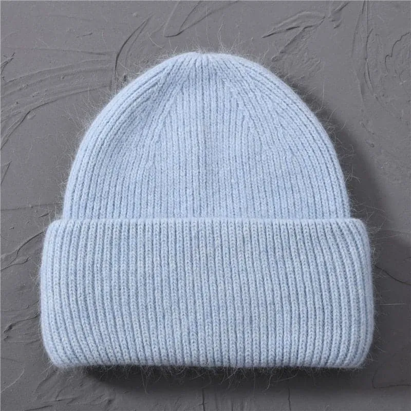 Cashmere Wool Beanies for Women and Men - Cozy Winter Hats