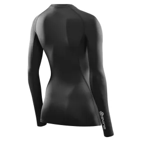 Compression shirt S1 long sleeve SKINS, black