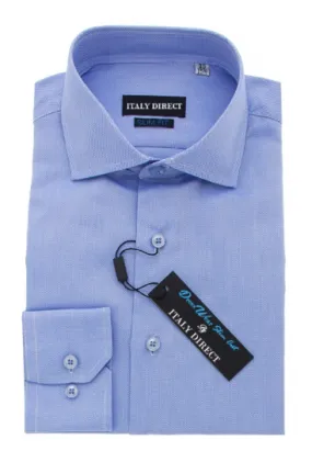 Dark Blue Slim Fit Dress Shirt