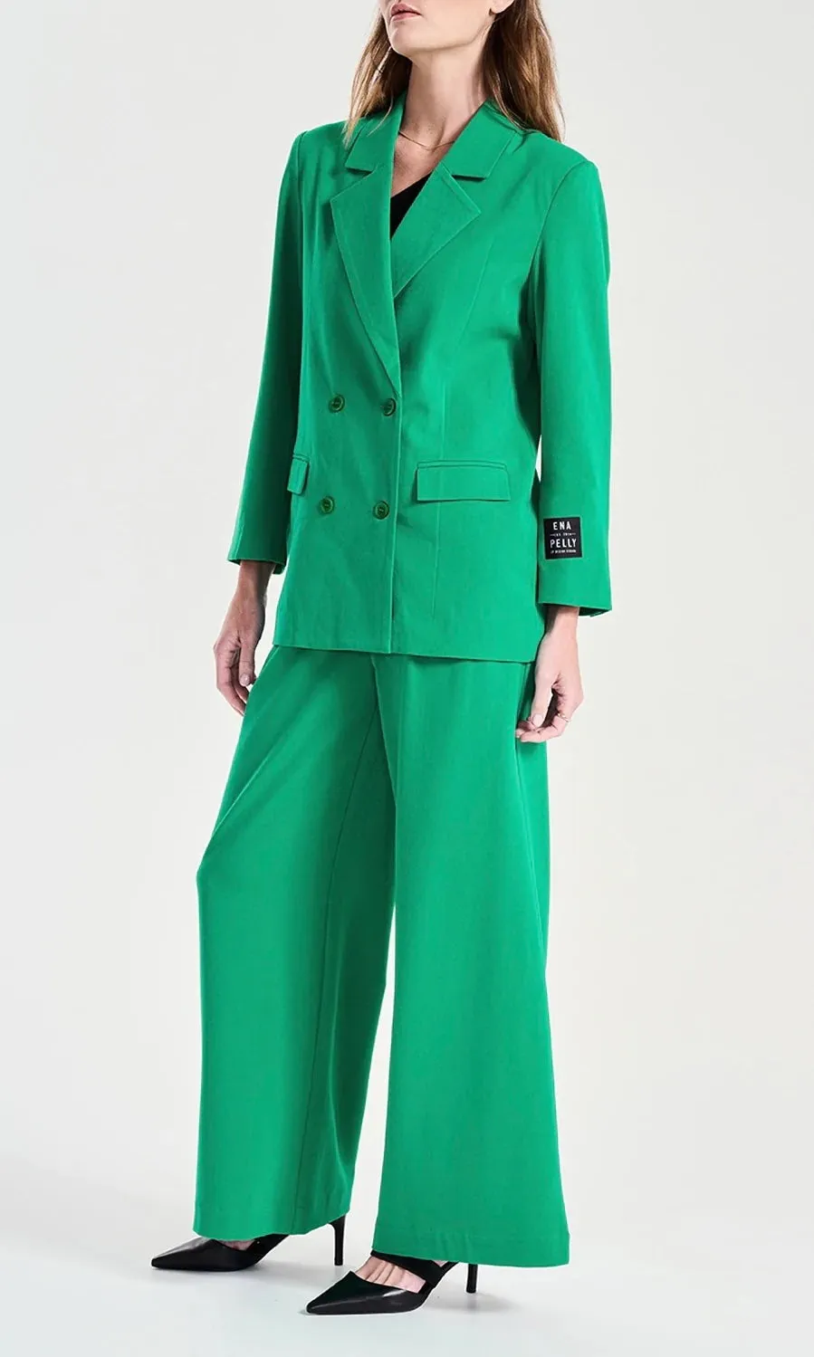 ENA PELLY JOLIE BLAZER IN EVERGREEN