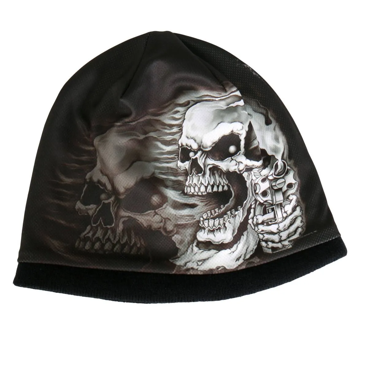 Hot Leathers KHC1017 Sublimated Assassin Skull Beanie