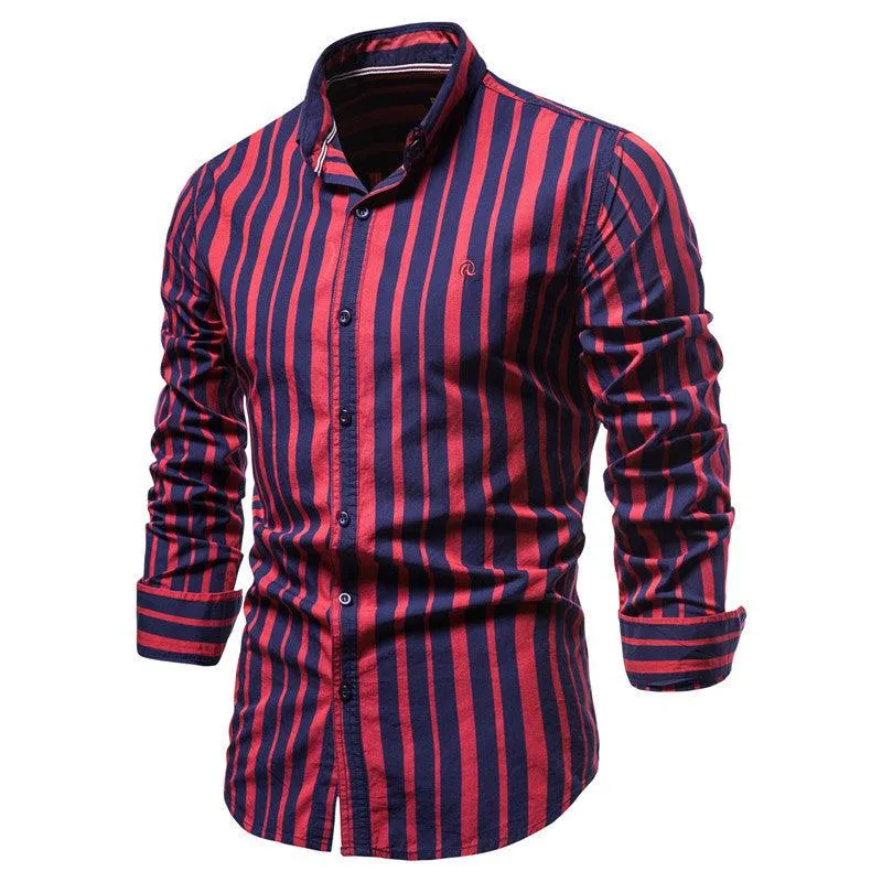 Long Sleeve Casual Men's Business Shirt