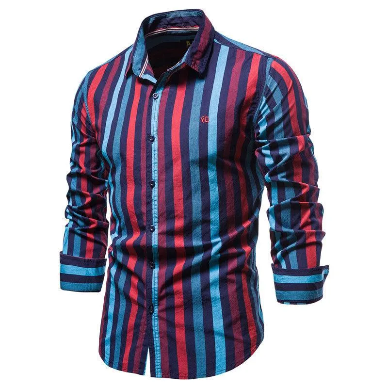 Long Sleeve Casual Men's Business Shirt