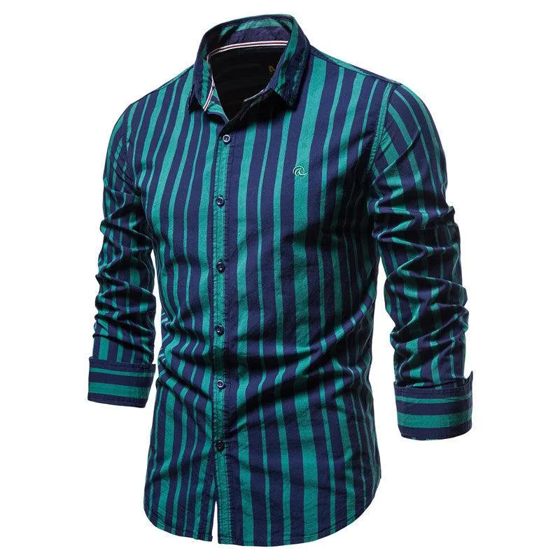 Long Sleeve Casual Men's Business Shirt