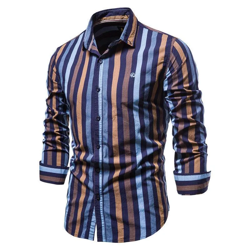 Long Sleeve Casual Men's Business Shirt