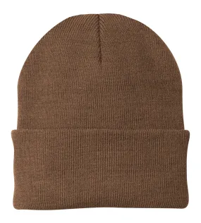 Port & Company® - Knit Cap - Brown