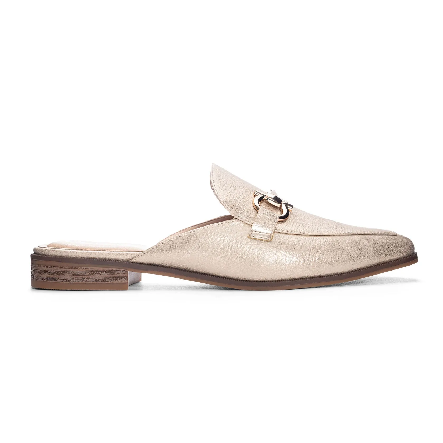 Princetown Gold Glitz Mule