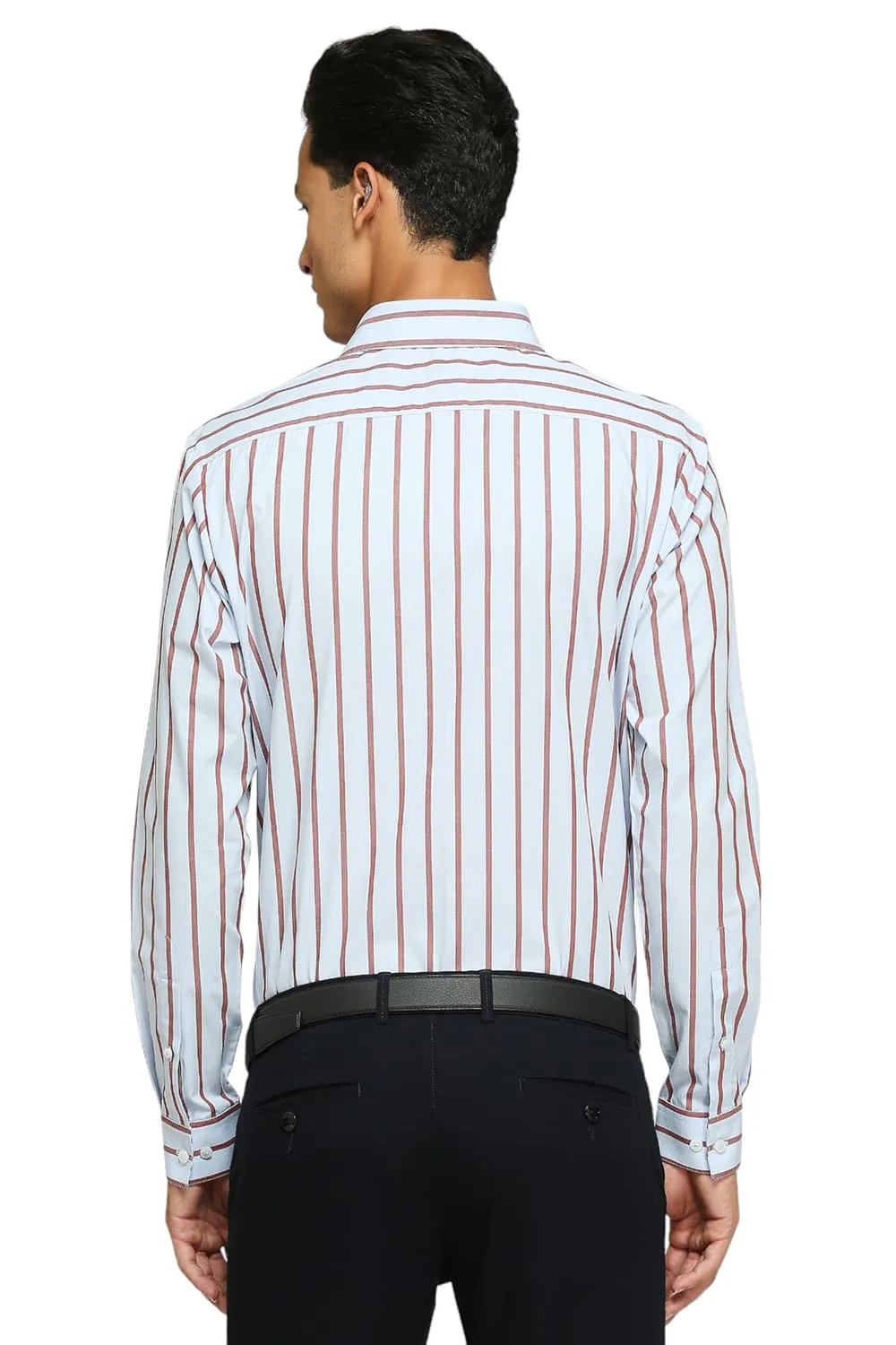 Slim Fit Cotton Stripes Shirts