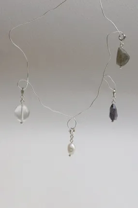 Stone Charms -  Silver