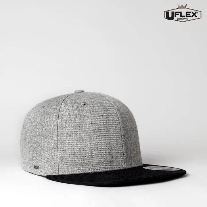 U15606 Flat Peak Snapback Caps