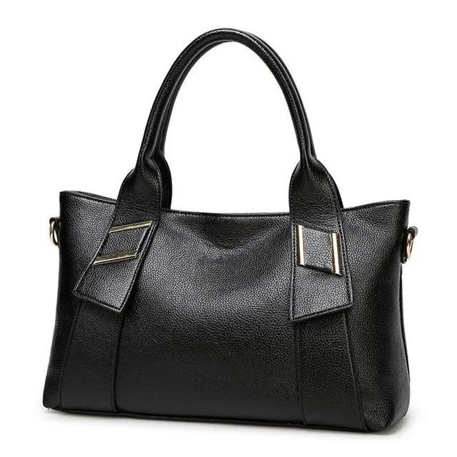 Women Leather Handbags Famous Brand Women Shoulder Bags Big women messenger bag  Bolsos Mujer Black Red Yellow Blue W805